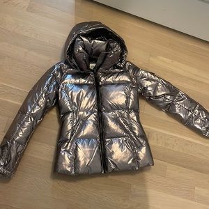 Champagne Metallic Kylie SAM Coat